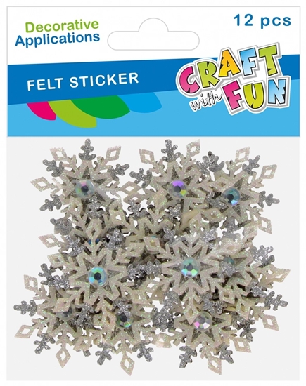 Picture of OZDOBA BN PLATEK SNIEGU FILC SPRZYL 12SZ CF12/28