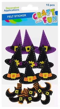 Attēls no OZDOBA CZARODZIEJ FILC SPRZYL 15SZT PBH 12/144