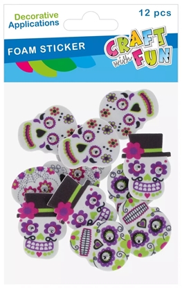 Attēls no OZDOBA CZASZKI EVA SPRZYL MEKSYK 12SZT PBH12/144