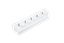 Attēls no Pagarinātāja ligzda x 5 ar zemējumu, balta GN-50