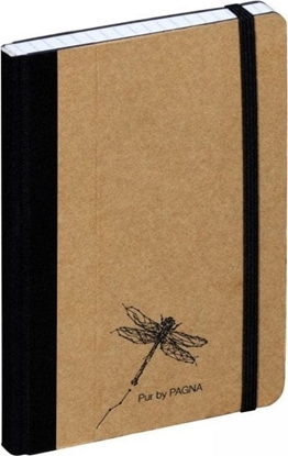 Picture of Pagna PAGNA Notizbuch A6 Pur 192S kariert natur 1Stk
