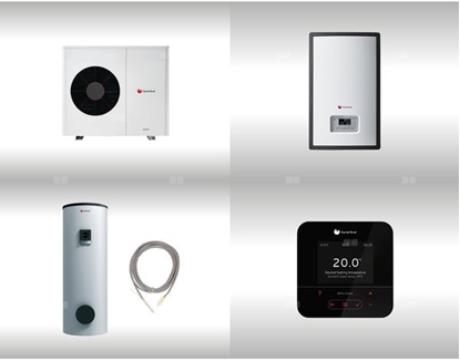 Picture of Pakiet systemowy OZE Nr 03 - Pompa ciepa GeniaAir MONO HA 7-6 O + HE 9-6 WB + FEW 300 + SRC 720