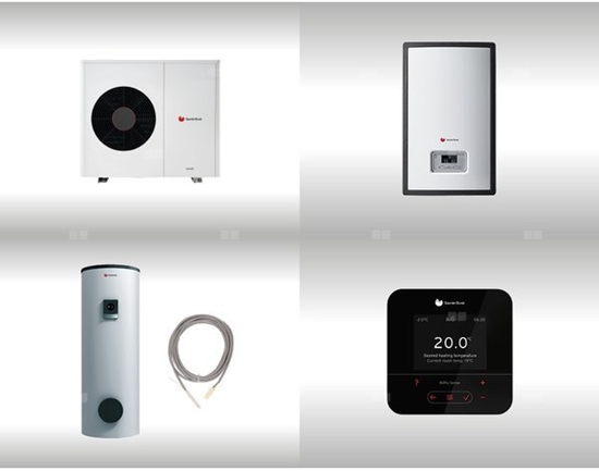 Изображение Pakiet systemowy OZE Nr 03 - Pompa ciepa GeniaAir MONO HA 7-6 O + HE 9-6 WB + FEW 300 + SRC 720