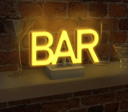 Picture of Paladone Bar LED Neon Standing Light