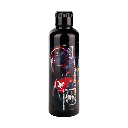 Attēls no Paladone Miles Morales Metal Water Bottle
