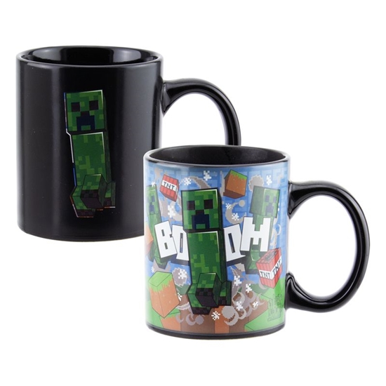 Picture of Paladone Minecraft Creeper Heat Change Mug