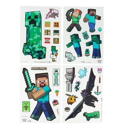 Attēls no Paladone Minecraft Window Cling Decals