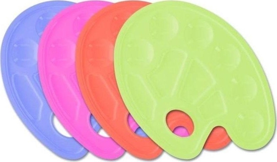 Picture of Paletka malarska 17x23cm 4 kolory