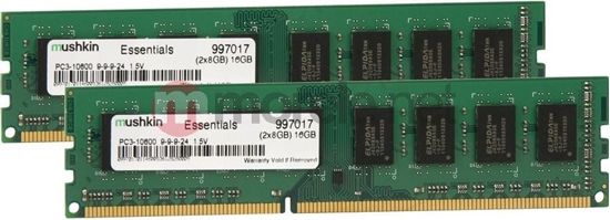 Picture of Pami Mushkin Essentials, DDR3, 16 GB, 1333MHz, CL9 (997017)