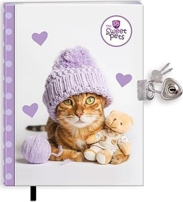 Picture of Pamitnik z zakadk i kódk The sweet pets Kot