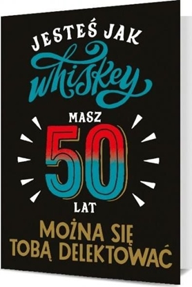 Attēls no Pan Dragon Karnet B6 50 Urodziny - jeste jak whiskey K.B6-1902
