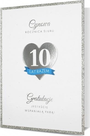 Изображение Pan Dragon Karnet B6 HM-200 10 Rocznica lubu, serce HM200-2525