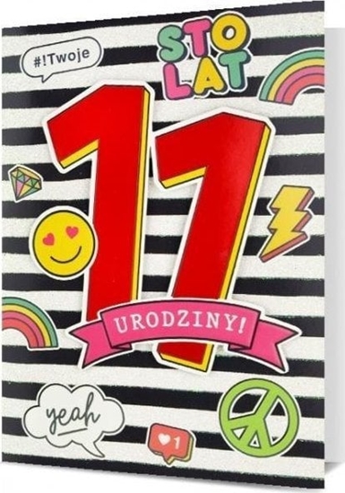 Изображение Pan Dragon Karnet B6 HM-200 11 Urodziny HM-200-2457