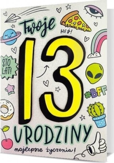 Изображение Pan Dragon Karnet B6 HM-200 13 Urodziny HM-200-2459