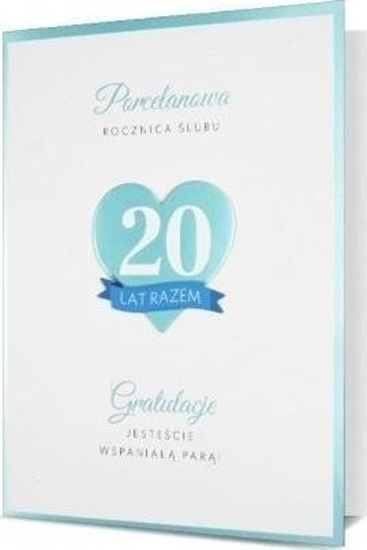 Изображение Pan Dragon Karnet B6 HM-200 20 Rocznica lubu, serce HM200-2527