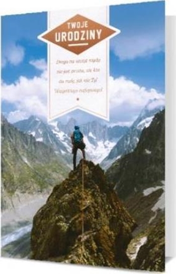 Picture of Pan Dragon Karnet B6 Urodziny - Droga na szczyt...K.B6-1882