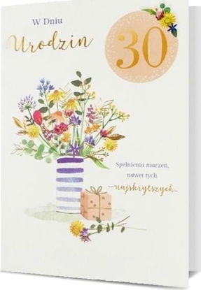 Picture of Pan Dragon Karnet B6 Urodziny (wymienne cyfry) HM200-2449