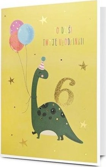 Изображение Pan Dragon Karnet B6 Urodziny 6