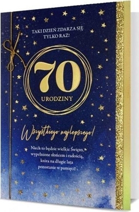 Picture of Pan Dragon Karnet B6 Urodziny 70