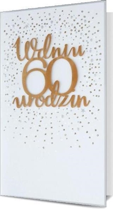 Picture of Pan Dragon Karnet KL B6 Urodziny 60 HM100-980