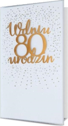 Picture of Pan Dragon Karnet KL B6 Urodziny 80 HM100-982