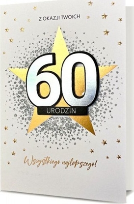 Picture of Pan Dragon Karnet Urodziny 60