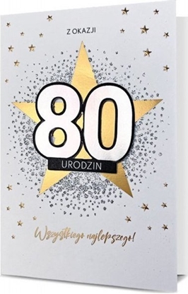 Picture of Pan Dragon Karnet Urodziny 80