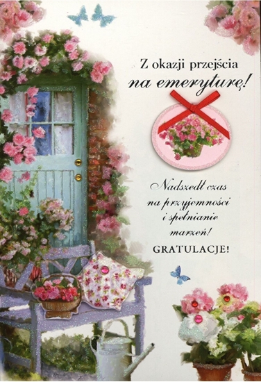 Picture of Pan Dragon Karnet Z okazji przejcia na emerytur HM-200-1183