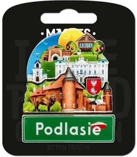 Picture of Pan Dragon Magnes I love Poland Podlasie ILP-MAG-C-POD-28