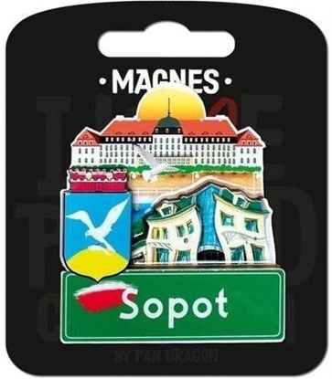Picture of Pan Dragon Magnes I love Poland Sopot ILP-MAG-C-SOP-26