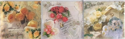 Picture of Panorama Karnet lub kwadrat brokat przestrzenny + koperta