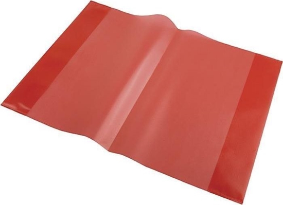 Picture of Panta Plast Okadka na zeszyt A5 PP czerwony (10szt) uniwersalny