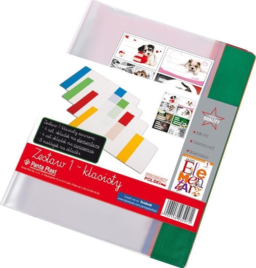 Picture of Panta Plast Zestaw okadek podrczniki 1-klasisty