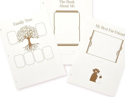 Изображение Papier do fotoalbumu dla psów L 10szt