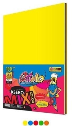 Picture of Papier ksero A3 80g 5 kolorów 100 arkuszy
