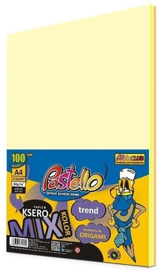 Picture of Papier ksero A4 80g 5 kolorów ótych 100 arkuszy