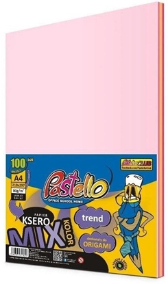 Picture of Papier ksero A4 80g 5 kolorów róowych 100 arkuszy