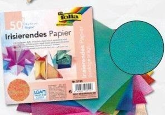 Picture of Papier opalizujcy kropki 14x14cm 50szt