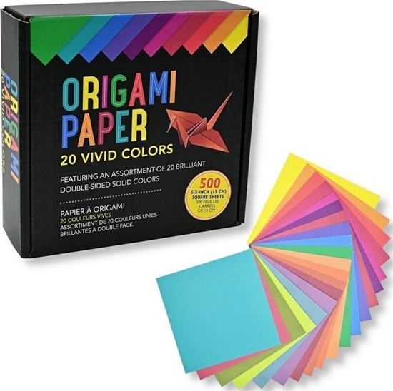 Picture of Papier origami kolorowy 500szt