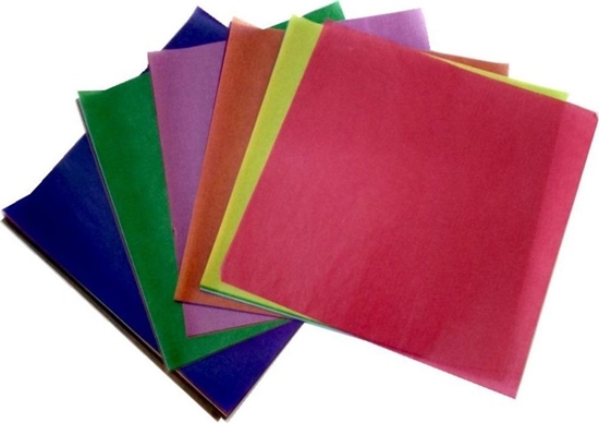 Picture of Papier origami transparentny 42g 15x15cm 50ark