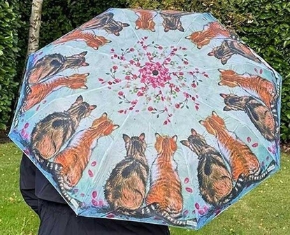 Attēls no Parasolka Koty i kwiaty