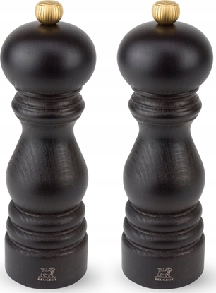 Изображение PARIS Zestaw mynków do soli i pieprzu 18 cm czeko