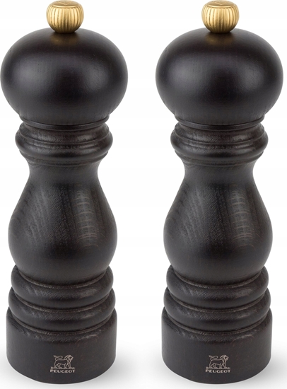 Изображение PARIS Zestaw mynków do soli i pieprzu 18 cm czeko