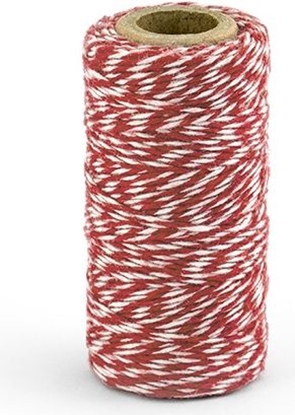 Picture of Party Deco Sznurek piekarski czerwone 50m