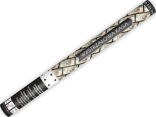 Изображение Party Deco Tuba strzelajca konfetti, banknoty, 60 cm uniwersalny