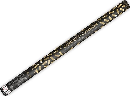 Изображение Party Deco Tuba strzelajca konfetti, zote paski, 80 cm uniwersalny