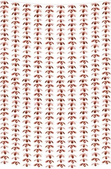 Picture of PartyDeco Girlanda kurtyna sztuczne kwiaty róowe zoto