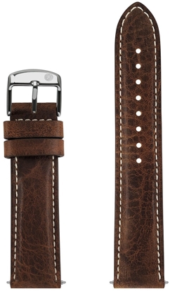 Attēls no Pasek skórzany Zeppelin brzowy 20 mm