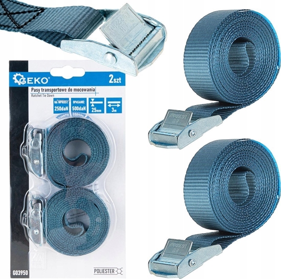 Picture of Pasy transportowe do mocowania 25mmx3m 500kg 2szt. (20/100)