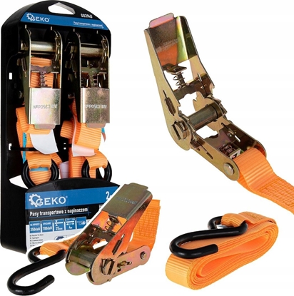 Attēls no Pasy transportowe z napinaczem 4mx25mm 700kg 2szt. (10)